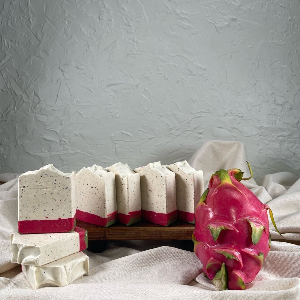 "Pitaya" Dragon Fruit Artisan Soap Bar | Exotic & Nourishing Skincare